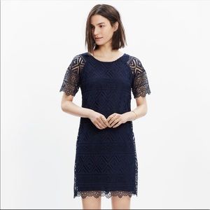 Navy madewell lyric dress size 00